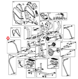 Horizon Fitness HT5.0- EP031 Stepper Step Crank Extended Rod Set 1000439961 - hydrafitnessparts