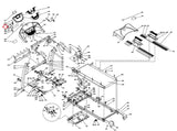 Horizon Fitness HZ Series - WT751 WT951 Treadmill Upper Control Board 064728-AAX - hydrafitnessparts