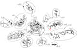 Horizon Fitness IC7.9 - FC062 Stationary Bike Left Crank Arm 1000413999 - hydrafitnessparts