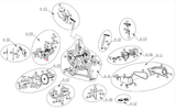 Horizon Fitness IC7.9 - FC062 Stationary Bike Magnet Adjustment Bracket 1000414023 - hydrafitnessparts