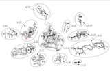 Horizon Fitness IC7.9 - FC062 Stationary Bike Philips Head Screw 1000414029 - hydrafitnessparts