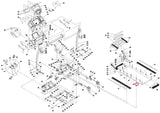 Horizon Fitness Limited Series LS760T-TM301 Treadmill Left Side Rail 081958 - hydrafitnessparts