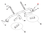 Horizon Fitness Livestrong Treadmill Speed Upper Wire Harness 1000102281 - hydrafitnessparts