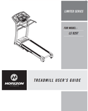 Horizon Fitness LS925T - TM210 Treadmill Owner Manual 056860-BX - hydrafitnessparts