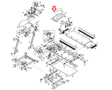 Horizon Fitness Omega 2 MTM61 Treadmill Motor Hood Shroud Cover - fitnesspartsrepair