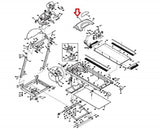 Horizon Fitness Omega 2 MTM61 Treadmill Motor Hood Shroud Cover MTM61-Cover - hydrafitnessparts