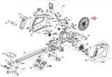 Horizon Fitness Oxford 5 - AR50B Rower Axle Drive Set Semi Assembly 1000300337 - hydrafitnessparts