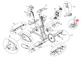 Horizon Fitness P8000 - FC16B Stationary Bike Adjust Rod Screw 090952 - hydrafitnessparts