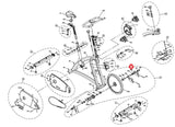 Horizon Fitness P8000 - FC16B Stationary Bike Flat Washer 15.0x21.0x2.0T 081271 - hydrafitnessparts