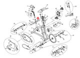 Horizon Fitness P8000 - FC16B Stationary Bike Snug Plate Chromate Treatment 080331 - hydrafitnessparts