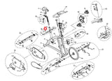 Horizon Fitness P8000 - FC16B Stationary Bike Snug Plate Chromate Treatment 080332 - hydrafitnessparts