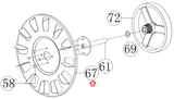 Horizon Fitness Peak Trainer - HT5.0 - EP031 Stepper Step Fan Wheel 1000439271 - hydrafitnessparts