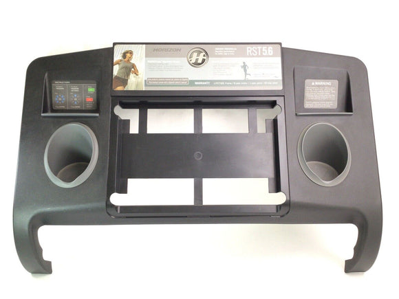 Horizon Fitness RST5.6 TM212 Treadmill Front Console Shell 056353-AA - hydrafitnessparts