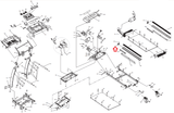 Horizon Fitness RST5.6 - TM212 Treadmill Left Front Endcap 001604-BA - hydrafitnessparts