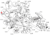 Horizon Fitness S3+ - FC052 M4 - FC009 Stationary Bike End Cap 1000220523 - hydrafitnessparts