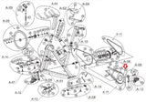 Horizon Fitness S3+ - FC052 Stationary Bike Outer Chain Guard without Sticker 1000392600 - hydrafitnessparts