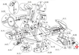 Horizon Fitness S3+ - FC052 Stationary Bike Right Foot Pedal 1000204253 - hydrafitnessparts