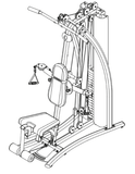 Horizon Fitness S400 - GM208 Strength System Owner Manual 086285 - hydrafitnessparts