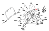 Horizon Fitness T101-05 TM734 Treadmill Console Set Semi Assembly 1000459368 - hydrafitnessparts