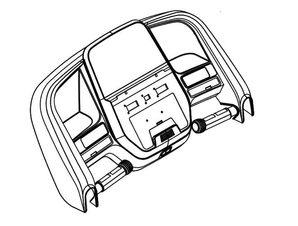 Horizon Fitness T101-07 - TM1020 Treadmill Display Console Assembly 1000467477 - hydrafitnessparts