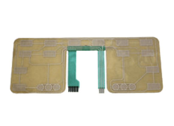 Horizon Fitness T4 - TM264 T6 - TM250 Treadmill Console Membrane Lower Keypad 063590-A - hydrafitnessparts