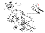 Horizon Fitness T605 T805 Treadmill Motor Cover Without Decals MB0236038BB - hydrafitnessparts