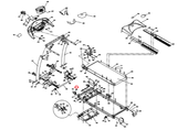 Horizon Fitness Treadmill Base Frame End Cap MB0609124BB - hydrafitnessparts