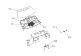 Horizon Fitness Treadmill Display Console Electronic Circuit Board 1000113873 - hydrafitnessparts