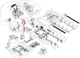 horizon fitness Upper Wire Harness 1000094740 Works CT5.1 GS950T T701 Treadmill - fitnesspartsrepair