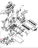 Horizon Matrix Fitness Treadmill Plain Hex Socket Screw M8X1.25PX20l 004561-00 - hydrafitnessparts