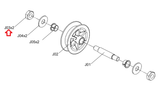 Horizon Matrix Tempo Vision Fitness Rower Hex Nut M10x1.5P 004885-00 - hydrafitnessparts