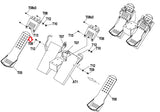 Horizon Matrix Vision Fitness Rower Umbrella Cross Screw M5x0.8Px12L 004385-AB - hydrafitnessparts