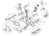 Horizon Matrix Vision Fitness Stationary Bike Round Head Screw M4x0.7Px10L 004321-00 - hydrafitnessparts