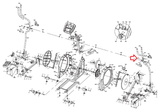 Horizon Merit Tempo Fitness Gear Elliptical Screw M4x7Px20L 005505-00 - hydrafitnessparts