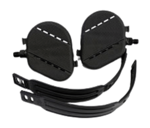 Horizon Merit Tempo Fitness Stationary Bike Foot Pedal Pair with Strap 014708-A - hydrafitnessparts