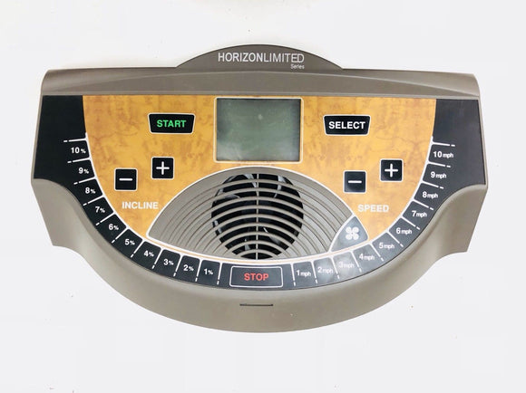 Horizon t805 Treadmill Limited Series Display Console 016196-Z - fitnesspartsrepair