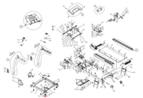 Horizon Vision AFG Fitness Treadmill Flat Head Screw M4X0.7PX40L-10L 1000107338 - hydrafitnessparts