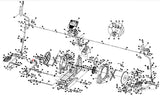 Horizon Vision Fitness Elliptical Oval Hex Socket Screw M8x1.25Px45L 004735-00 - hydrafitnessparts