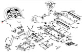 Horizon Vision Fitness Treadmill Socket Head Screw M8X1.25PX70L-20L 1000093965 - hydrafitnessparts