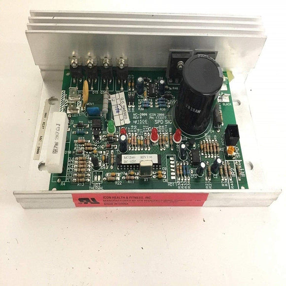 Hydra Fitness Exchange Motor Control Board Controller MC2000 or MC2000H 183552 Works with C1800S Treadmill - fitnesspartsrepair