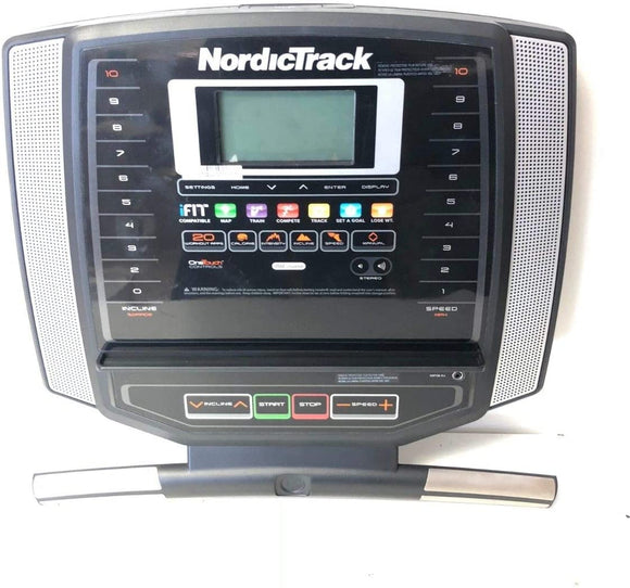 Icon Health & Fitness, Inc. Console Display Assembly ETS599114 361064 Works with NordicTrack T 6.5Z Treadmill - fitnesspartsrepair