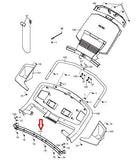 Icon Health & Fitness, Inc. Crossbar 306291 or 301193 Works with Reebok HealthRider NordicTrack Treadmill - fitnesspartsrepair