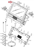 Icon Health & Fitness, Inc. Display Console Assembly 407380 Works W ProForm Commercial X32i - NTL39019 Treadmill - fitnesspartsrepair