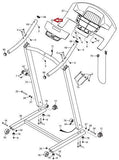 Icon Health & Fitness, Inc. Display Console Assembly ETWL29615 370812 Works with Weslo Cadence G 5.9i Treadmill - fitnesspartsrepair