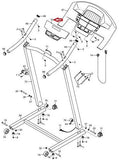 Icon Health & Fitness, Inc. Display Console Panel Electronic ETWL29609 297265 Works with Weslo G 5.9 R 5.2 Treadmill - fitnesspartsrepair