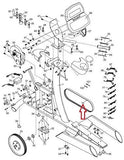 Icon Health & Fitness, Inc. Flexonic Main Drive Belt CC1323 or 10PJ1346 Works with FreeMotion Nordictrack Commercial Elliptical - fitnesspartsrepair