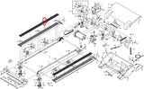 Icon Health & Fitness, Inc. Left Foot Rail 163168 Works with NordicTrack 4100i- 5100-4100 Treadmill - fitnesspartsrepair