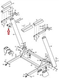 Icon Health & Fitness, Inc. Locking Latch Pin 358342 Works with HealthRider NordicTrack Proform 505 CST Treadmill - fitnesspartsrepair