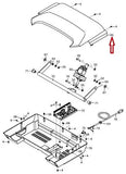 Icon Health & Fitness, Inc. Motor Hood Plastic Cover 349785 349793 Works with Proform 505 CST 705 CST Treadmill - fitnesspartsrepair