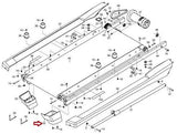 Icon Health & Fitness, Inc. Right Rear Foot Cover 315989 Works with NordicTrack Proform Gold's Gym Treadmill - fitnesspartsrepair